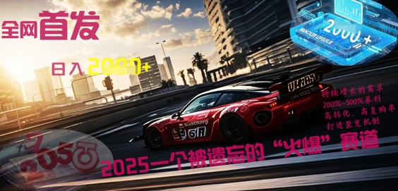 全网首发：2025一个被遗忘的“火爆”赛道轻松日入多张-源创文化:轻创终点站