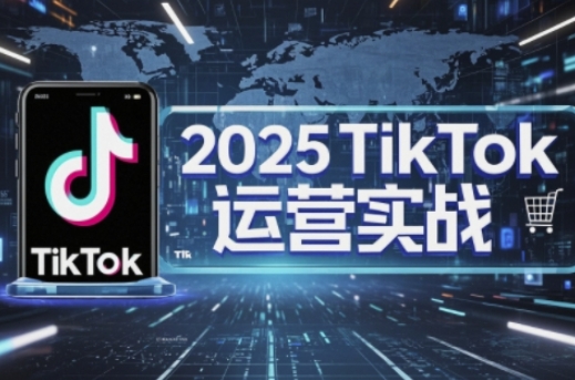 2025TikTok电商运营,掌握TikTok店铺运营核心技巧,实现低成本高转化-源创文化:轻创终点站